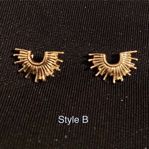 NWOT Rainbow stud earrings